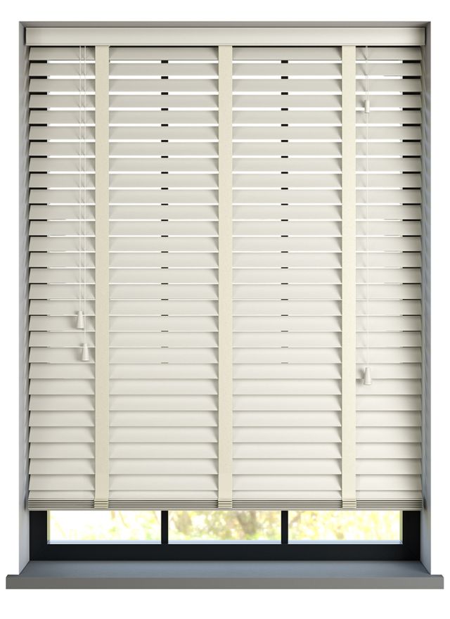 Supreme Wood Basswood Off-white su juost. kopetėlėmis 