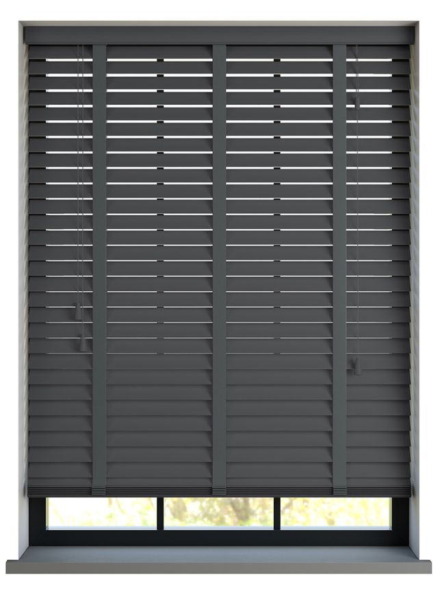 Supreme Wood Basswood Dark Grey su juost. kopetėlėmis