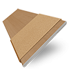 Supreme Wood Basswood Beech su juost. kopetėlėmis 
